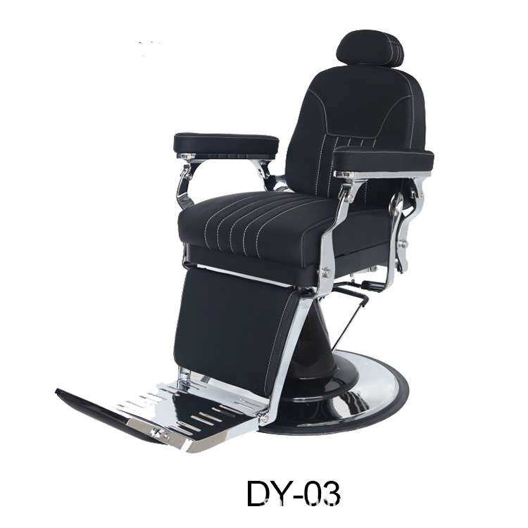 油头大椅可放倒躺下刮脸时尚剪理发椅子发廊DY03油头椅男士美发椅