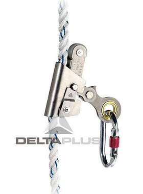 代尔塔503060开口式导向止坠器双重防错保护制动器配备钢制O型钩