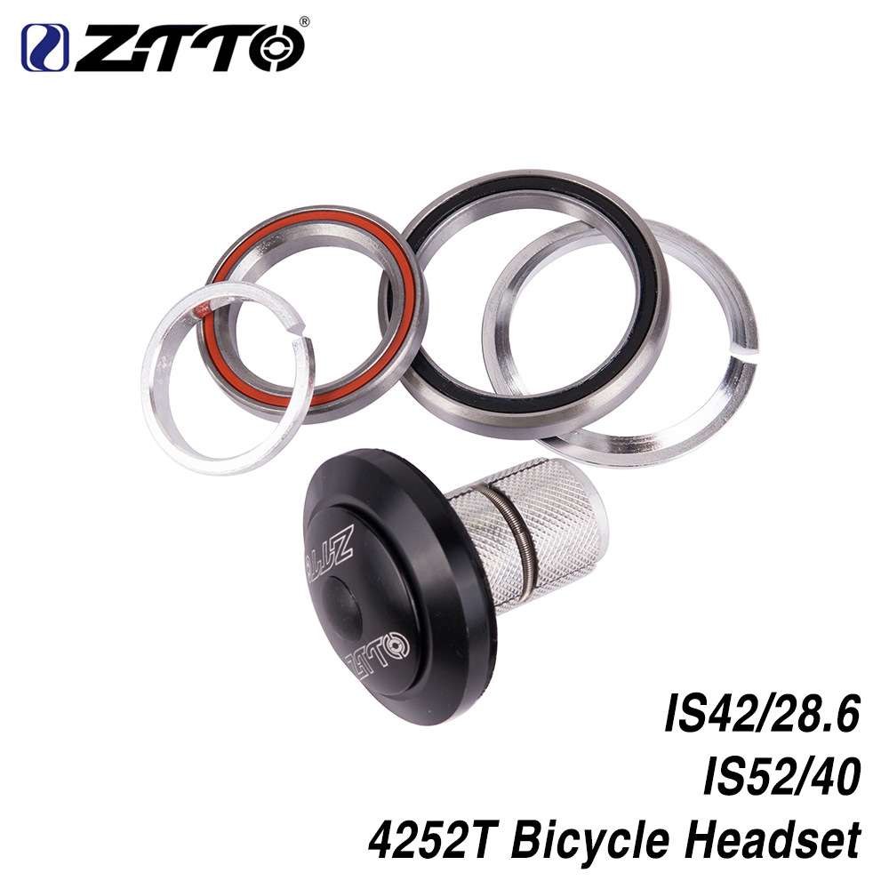 ZTTO 碳纤维全隐藏碗组42mm 52mm CNC 1 1/8"-1 1/2"内置锥形