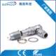 1S同轴90度弯头连接器推拉自锁简易插拔高电压输出抗震耐磨接插件