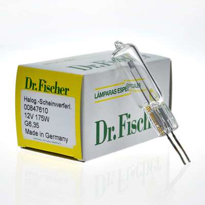 Dr.Fischer灯泡00847610 12V175W G6.35光学仪器卤素灯