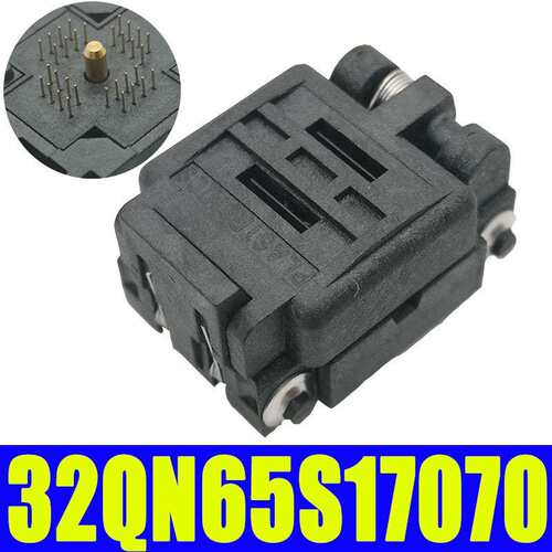 QFN32 MLF32测试座 编程座 烧录座32QN50S15050 间距0.5 5*5 进口