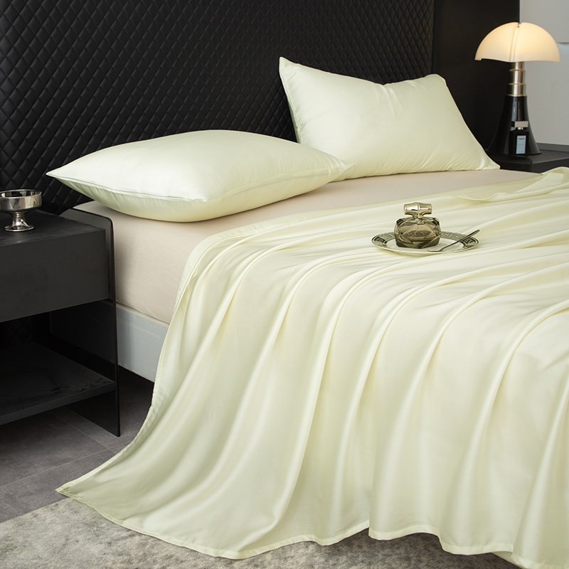 60S兰精天丝莱赛尔丝滑床笠单件1.5米双人1N.8米夏天凉席子三件套