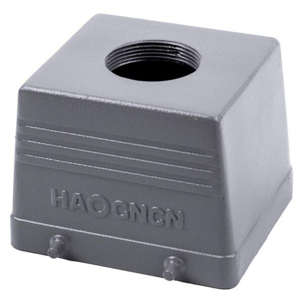 重载连接器32芯 16A 热流道接插件 矩形航空插头 HDC-HE-032-M/F