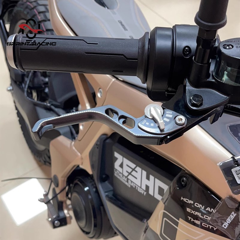 适用极核City play改装牛角 City fun 刹Q车拉杆两指短款制动手柄