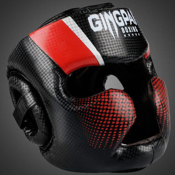 防护头套面散打搏击拳护脸护儿童成人专业护具泰全护头拳击头盔帽