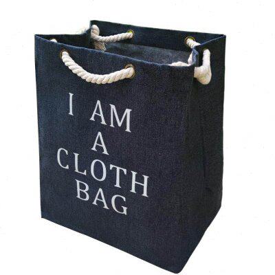 帆布大容量男加厚便携折叠底购物袋子防水袋环方形宽手提保收纳包