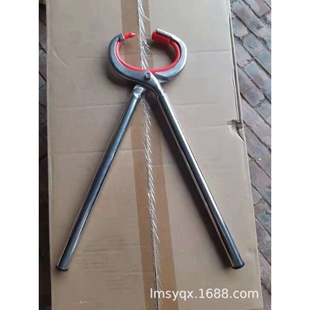 牛鼻钳子不锈钢养殖设备器械打孔穿孔夹牛鼻子牵引扣牛鼻环牛鼻圈