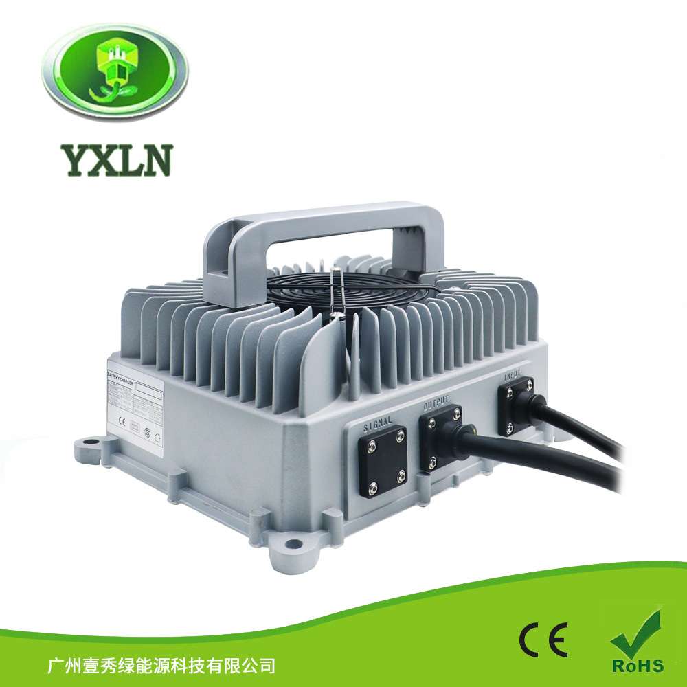 48V45A铅酸三元锂磷酸铁锂防水电池充电器可出口单电压220VAC