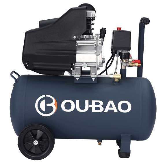 欧堡便携式压缩机空压机巴马50L直联机1.5KW/2HP