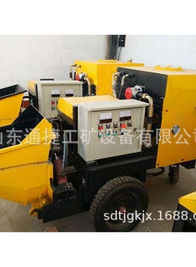 小型二次构造柱泵二次构造柱上料机浇筑泵 细石砂浆混泥土输送泵