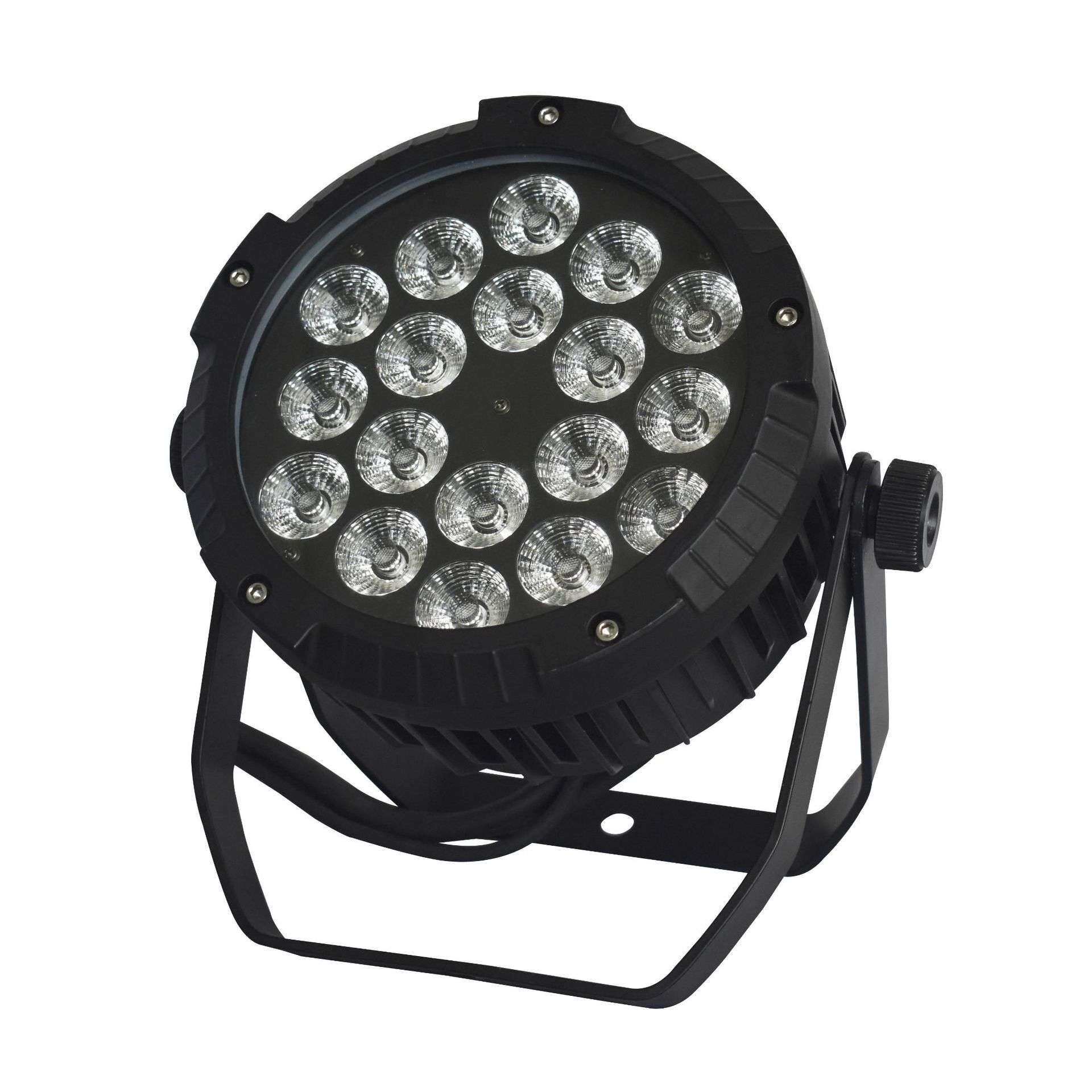 星光厂家直销led18颗8W全彩面光灯 户外大功率防水染色灯 帕灯