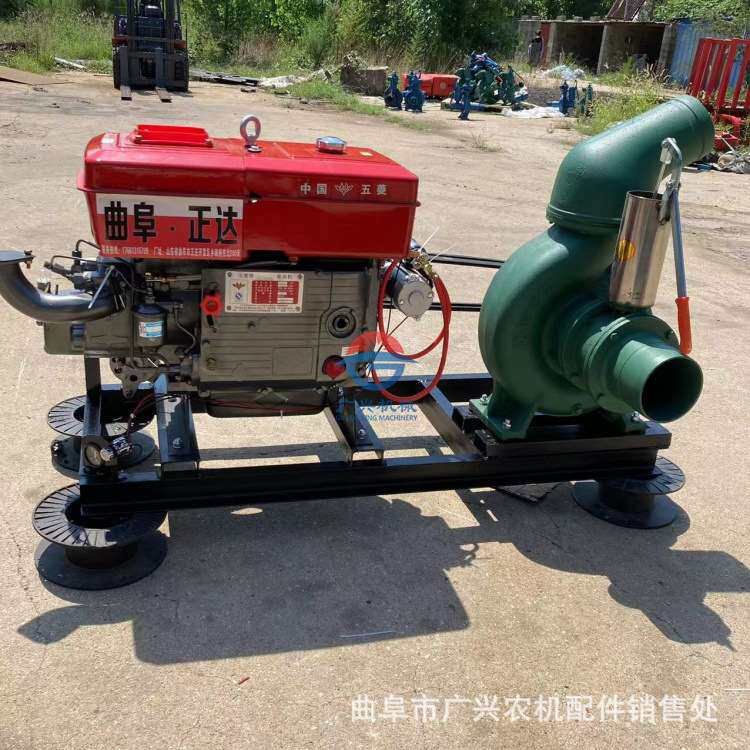 工地排污抽水泵150mm水泵泥浆污水抽水泵580立方离心泵