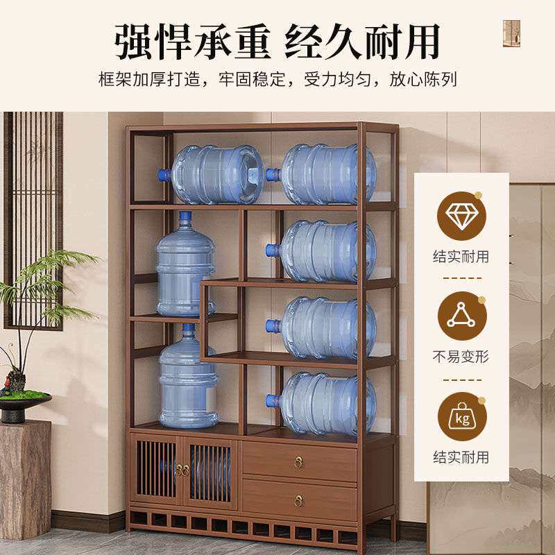 经典中式竹子博古架竹艺佳多宝阁置物架茶具酒柜客厅中国风家具