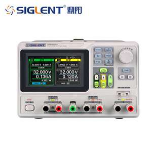 Siglent鼎阳SPD3303X三路高精度电源分辨率1mV、1mA 4.3英寸