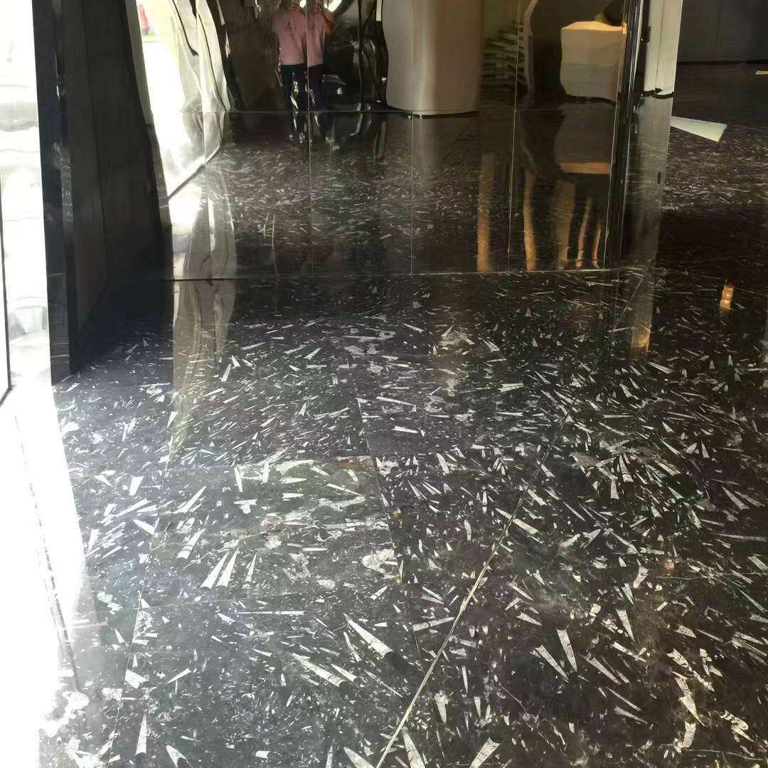 海螺天珠天然大理石地铺石踏步 轻奢石材岛台厨房台面板