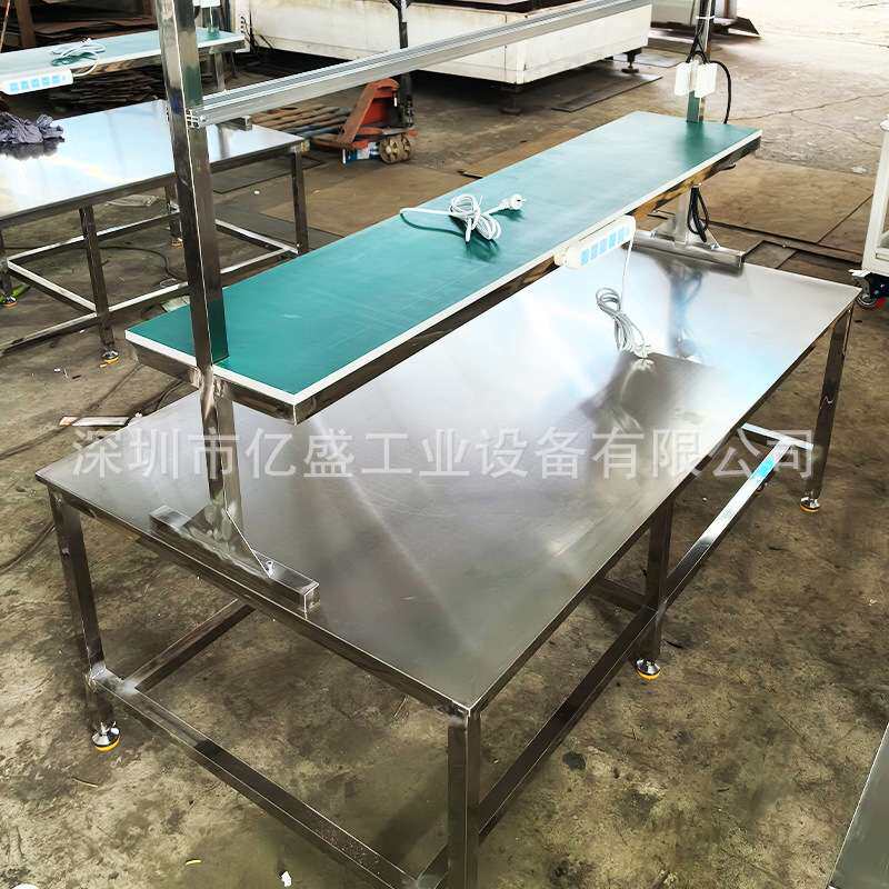 珠海铝型材防静电单面工作台无尘车间维修检验装配台流水线操作台