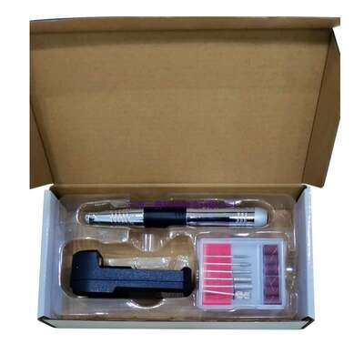 雕刻机engravers可调速微型电磨头3.6V铝合金材质美甲电磨