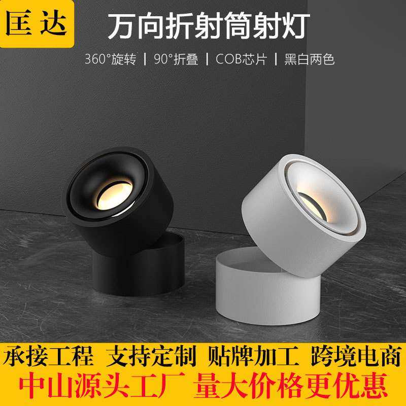 工厂直销明装COB斗胆灯北欧简约筒灯led双头四头天花灯射灯免开孔,玩具/童车/益智/积木/模型,遥控车升级件/零配件,淘宝优惠券,粉丝福利购,淘宝优惠卷