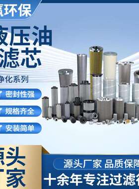 众赢环保 工业钢厂电厂化工用过滤器液压油滤芯34X62X79MM