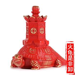 供应现货2023兔年李居明吉祥物东南火龟是非卸摆件化三碧是非摆设