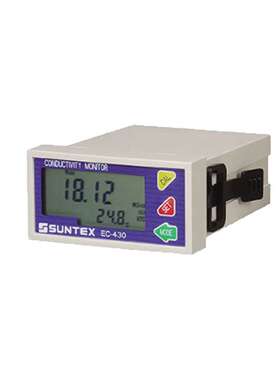 SUNTEX水质监测仪在线EC-430电导率控制仪电阻率变送器 电导率仪