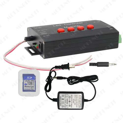 M-1000A LED 音频控制器 WS2812B WS2801 幻彩LED音乐 控制器