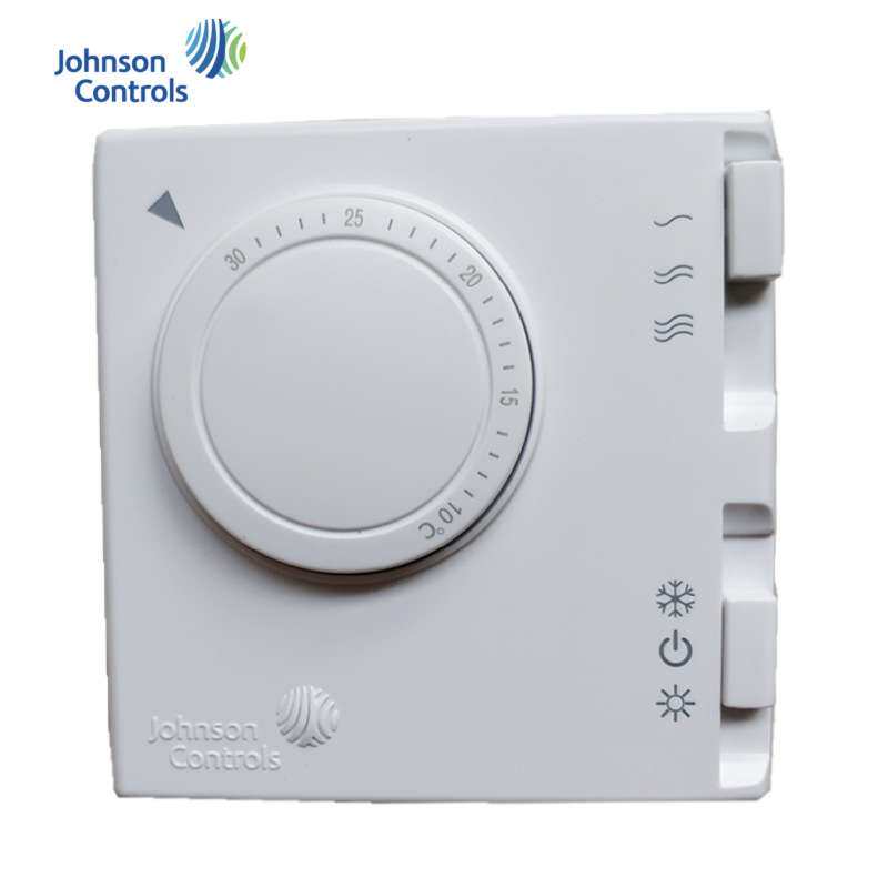Johnson江森T125AAC-JS0风机盘管用机械拨盘式温控器开关面板