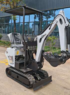 小挖机农园果园专用 小型轮式挖掘机 最小的挖机代替人工劳动力