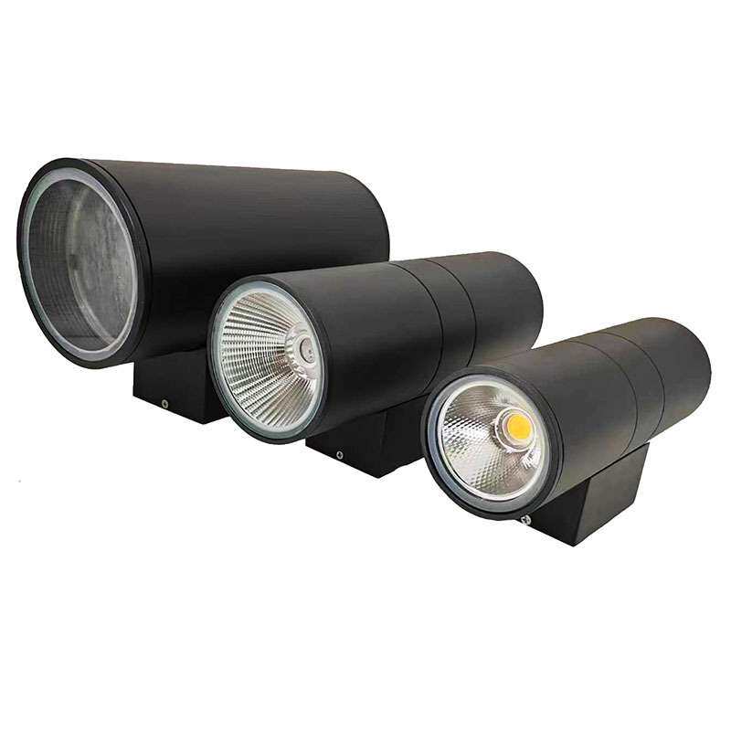 LED15W18W24WCOB20W30W户外壁灯外壳套件过道灯走廊灯铝管灯压铸