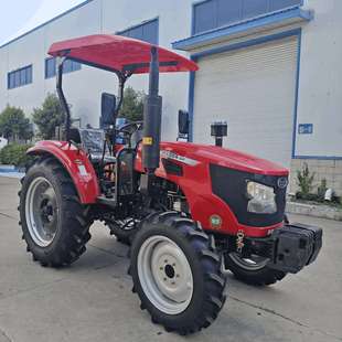 拖拉机农用四驱四轮HX504农机大全深松犁地旋耕机柴油翻土深耕机