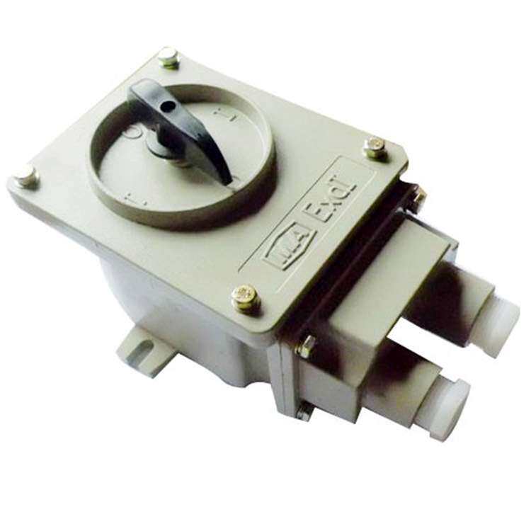防爆转换开关手柄开关BZZ5110A/25A/60A电机转换倒顺开关起停分合