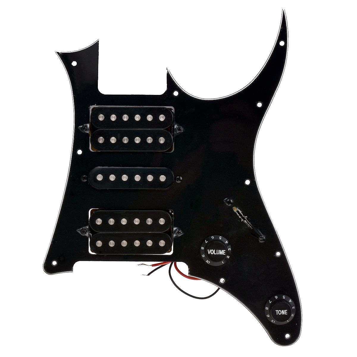 Ibanze 电吉他护板电路全套白三层双单双 HSH拾音器 7V RG风格