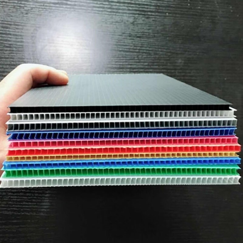 防静电pp塑料中空板周转箱垫板框架箱格瓦楞板密.度万通板材