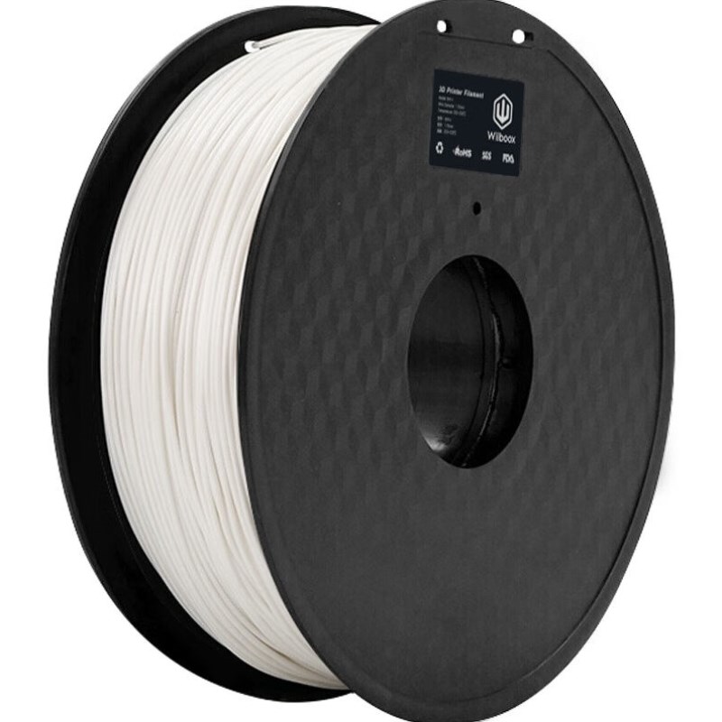 3d打印耗材威布三维Wiiboox多彩PLA.ProN环保3d打印机耗材玉白色