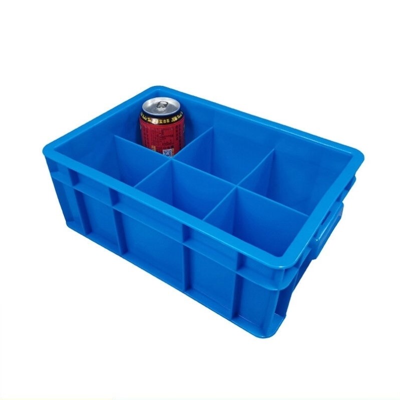 越越尚塑料分格收纳盒1号六分格330*222*J126mm塑料分格箱零件工