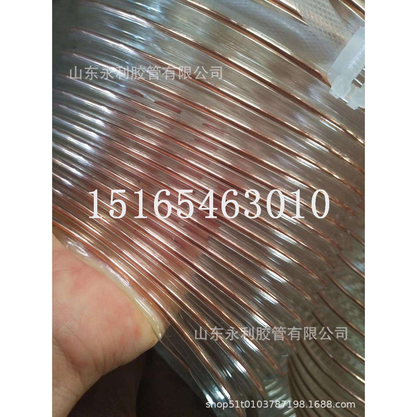 PU透明钢丝软管PU吸尘管 PU钢丝绕性风管 聚氨酯钢丝伸缩管