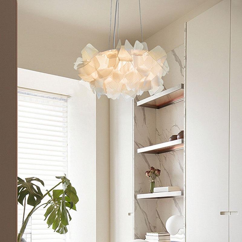 花瓣灯高级艺术客厅吸顶灯感温馨意大利创意儿童房设计师主卧室灯