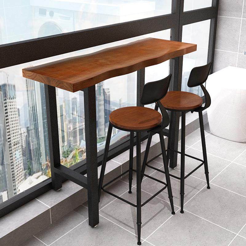 北欧实木长条桌咖啡厅吧台靠墙高脚凳酒吧桌铁艺家用室内桌椅组合,鲜花速递/花卉仿真/绿植园艺,割草机/草坪机,淘宝优惠券,粉丝福利购,淘宝优惠卷