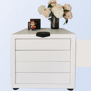 高档防盗收纳抽屉式指纹首饰盒私密柜小型智能保险箱多层新款