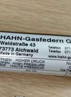 货源德国HAHN气弹簧G 06 15 0080 1 0260 PF22 PF22 00100N