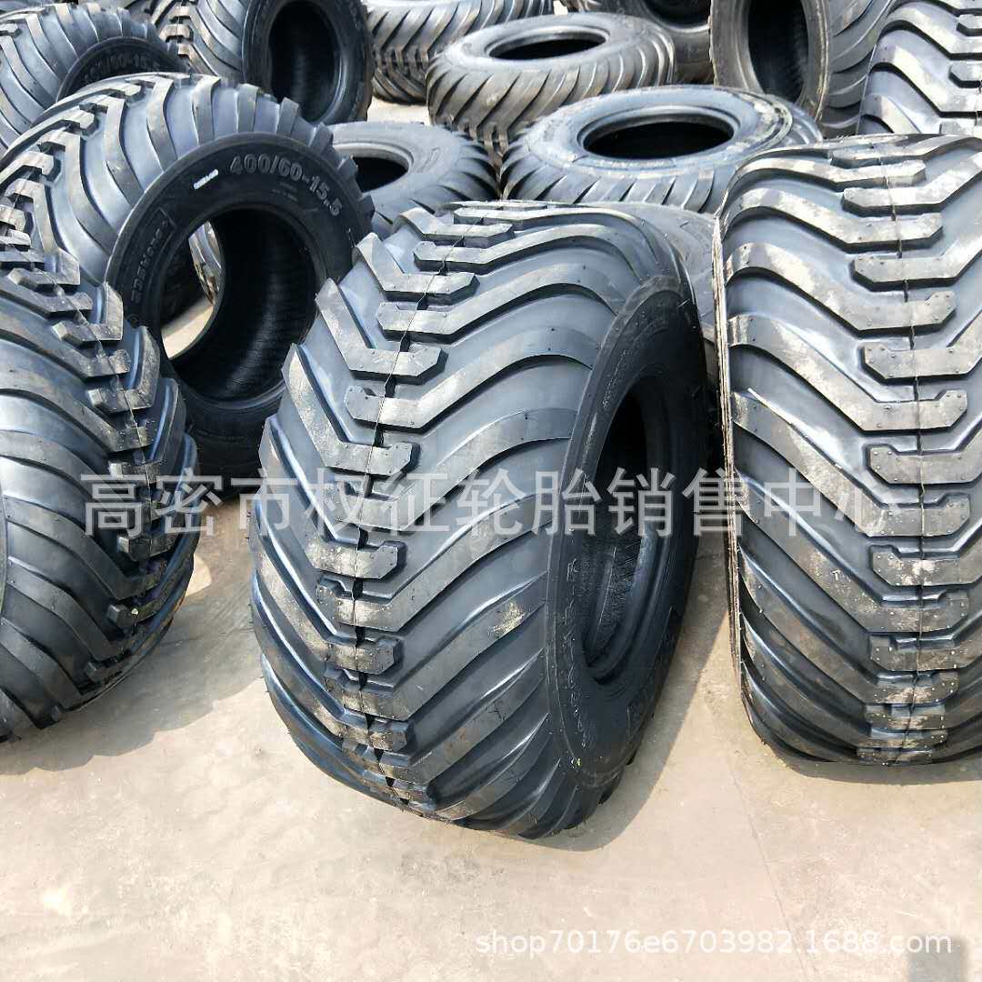 沙漠轮胎 打捆机 铁犁农用拖车沙漠 钢圈 宽基轮胎 400/60-15.5