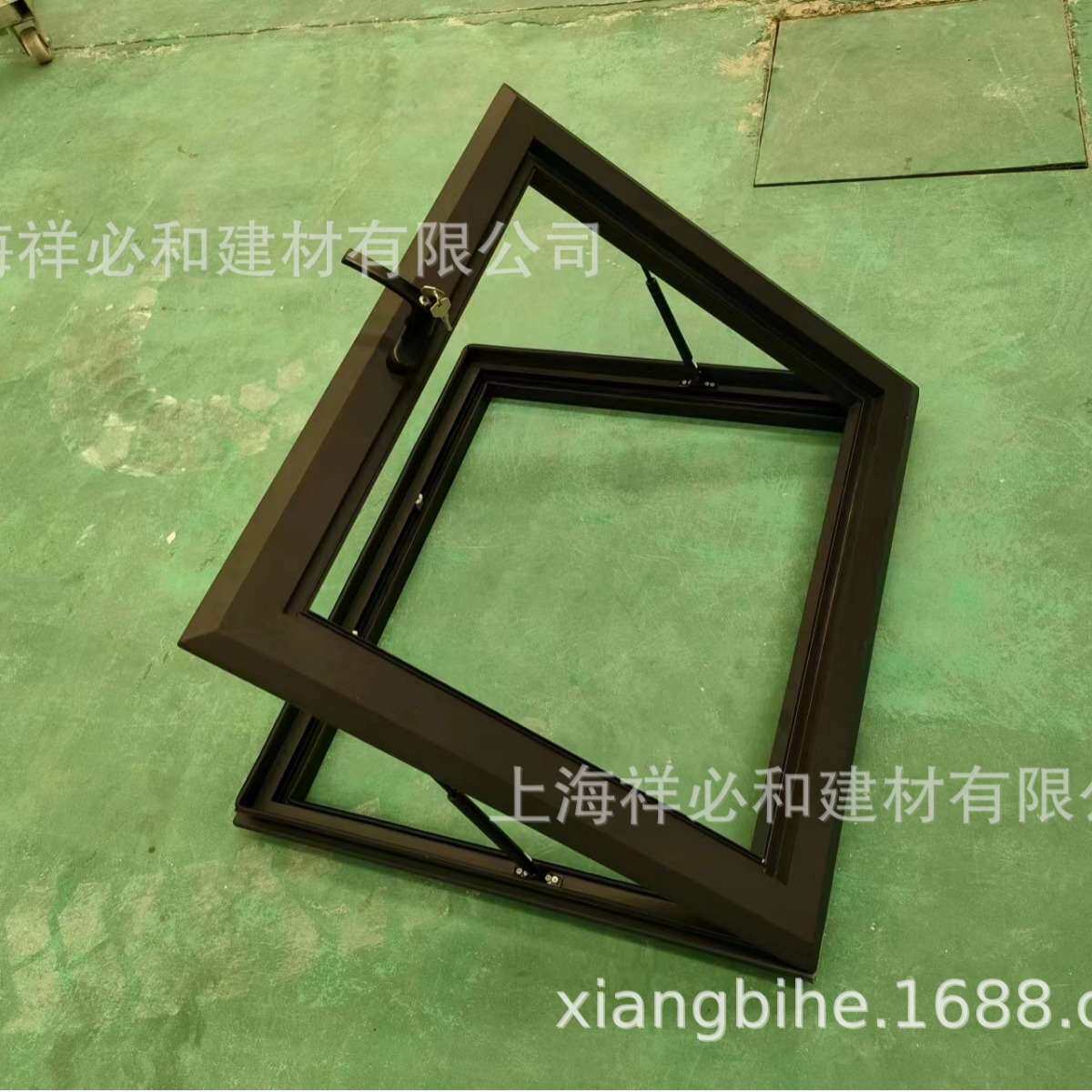 手动天窗屋顶斜屋面电动外置把手天窗外开天窗两点锁天窗保温防风