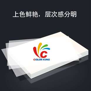 跨境热销DTF膜白墨烫画膜抖粉机打印膜双哑dtf不干胶热转印膜配件