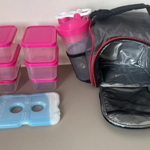 老美单！多功能便携式便当包保温野餐包10件套