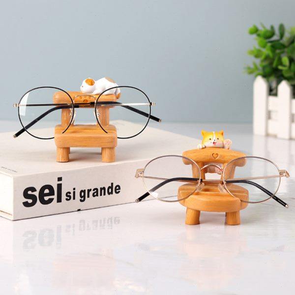 创意椅子眼镜架摆件眼镜店展示道具装饰桌面可爱萌宠眼镜收纳支架