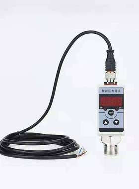 PNP智能压力开关水压液压气压油压电子数显自动控制器0-100Mpa