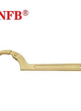 天津桥防CNFB安全防爆工具可调勾扳手防爆可调勾扳手 T8173B