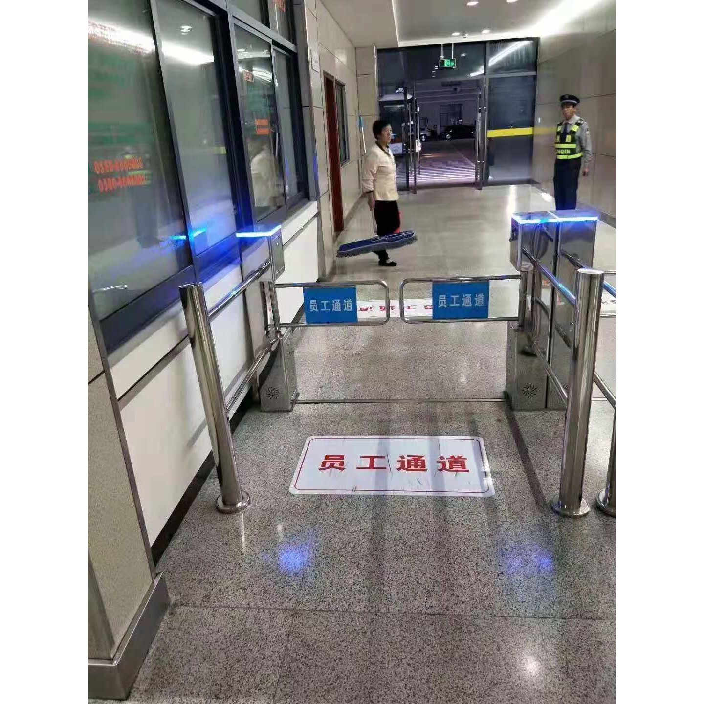 超市入口摆闸机 三辊闸 摆闸 翼闸 全高闸