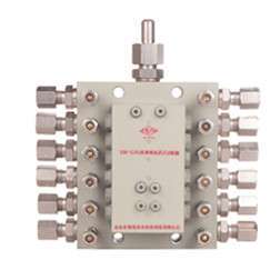 递进式分配器 SSV-6/8/10/12/14/16-FL-G-B-Re带集油块单线分配器